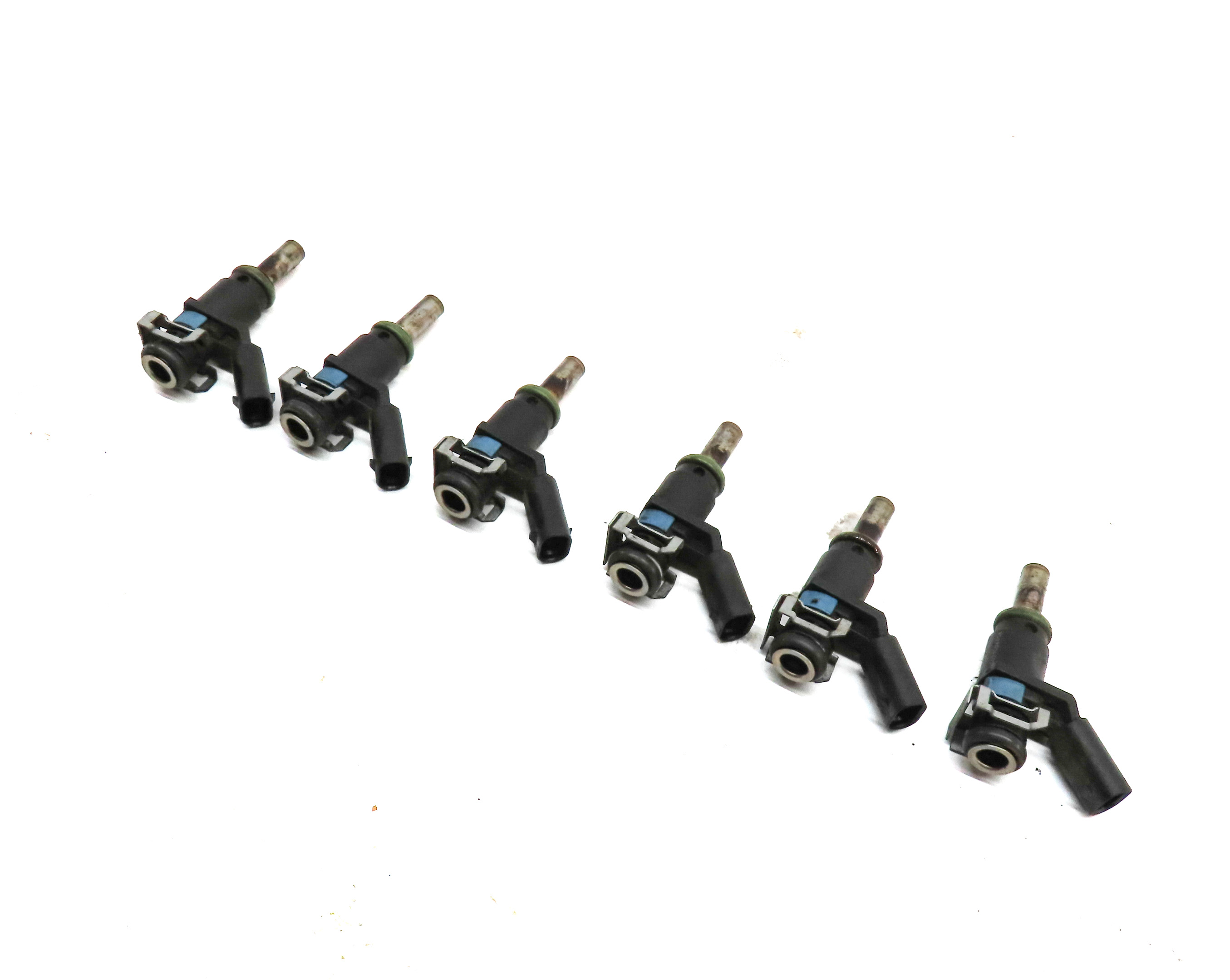 16-19 A6 A7 A8 Q7 (C7 D4 4M) SUPER 3.0L LOW PRESSURE ENGINE FUEL INJECTOR SET/6 — exact item pictured